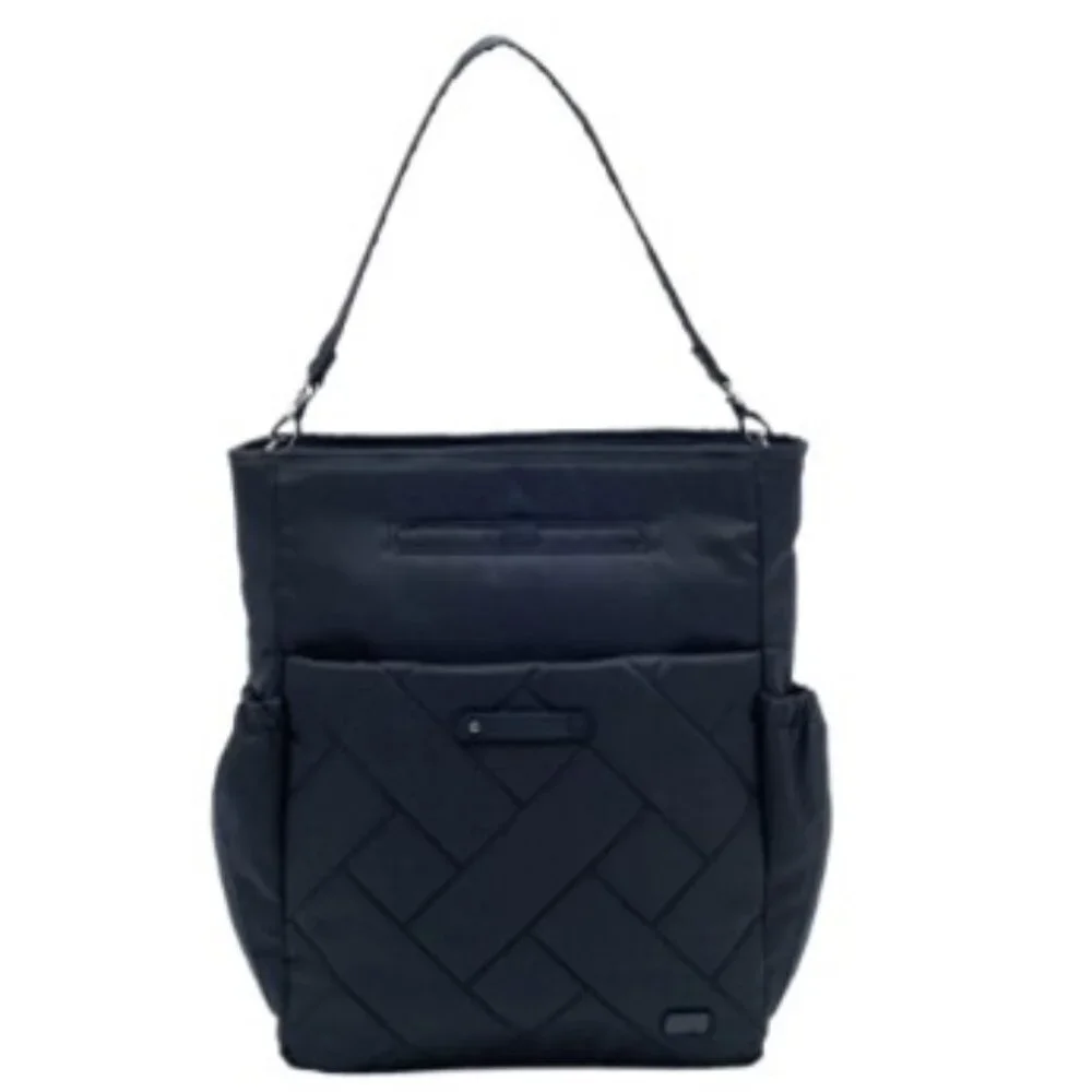 LUG Symphony ConvertibleTote Bag / Shoulder Bag / Backpack - Brushed Black - Picture 2 of 16